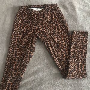 Leopard-Print Leggings